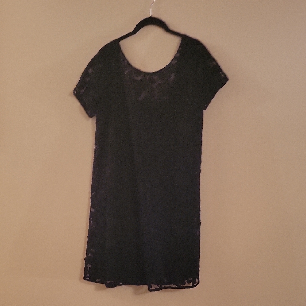 Elegant Black Lace Dress